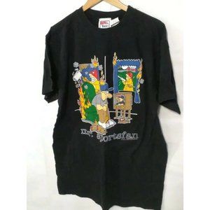 Vintage 90s NOVEL TEEZ t-shirt Mr. Sportsman Size XL